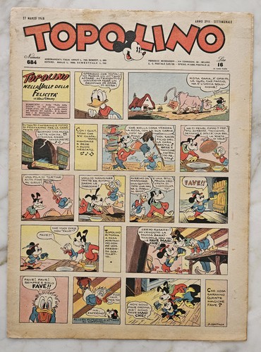 Topolino giornale 684 - giornale,