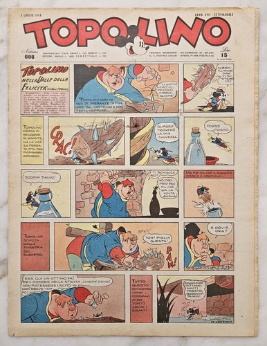 Topolino giornale 698 - giornale,