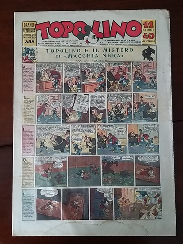 Topolino giornale 358 - n, 358**