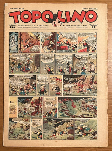 Topolino giornale mondadori - topolino,