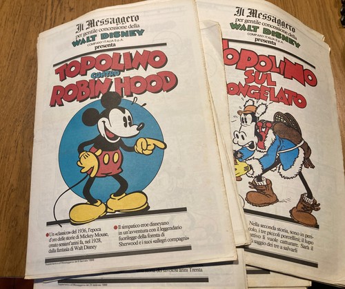 Topolino giornale serie - topolino,