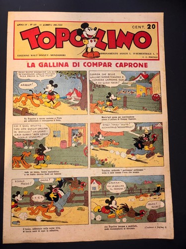 Topolino giornale dal 137 - giornale,