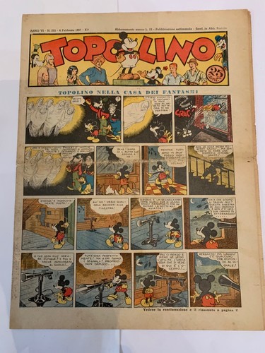 Topolino giornale 215 anno - giornale,