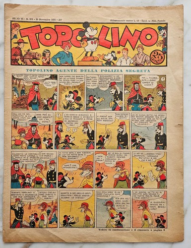Topolino giornale n - c4), n.