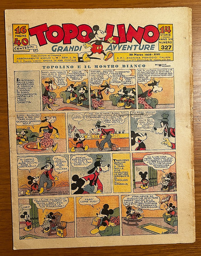 Topolino giornale 327 - giornale,