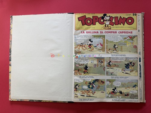 Annata topolino giornale - topolino,