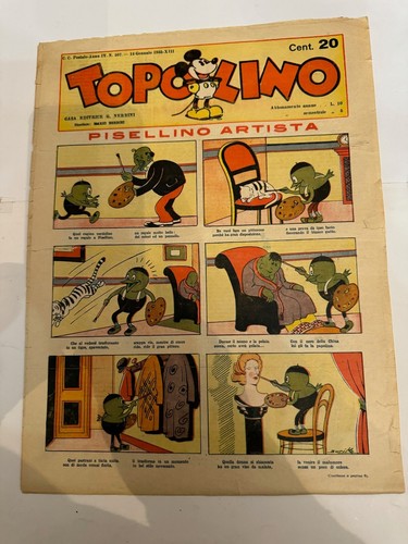 Topolino giornale 107 anno - n,