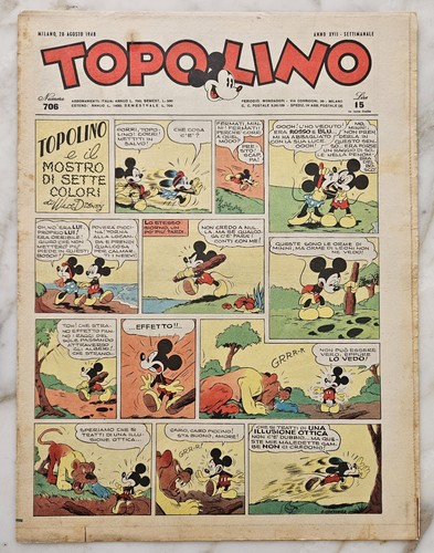 Topolino giornale 706 - topolino,