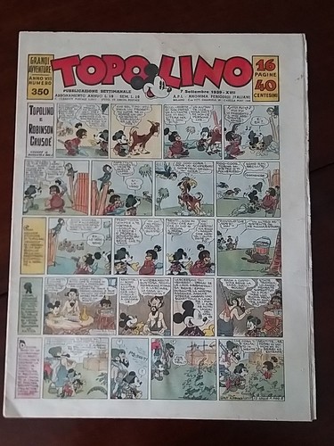 Topolino giornale 350 - **topolino, 350**