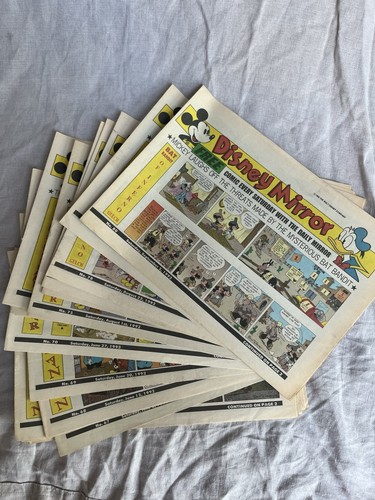 Disney mirror comic inserts - disney,