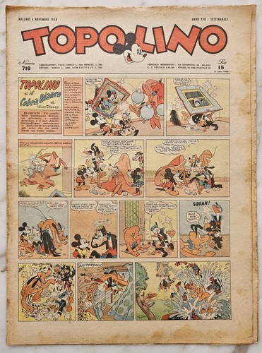 Topolino giornale 716 - c5), n.