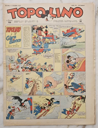 Topolino giornale 721 - topolino,
