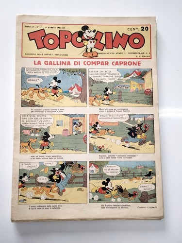 Topolino giornale dal 137 - dal, al