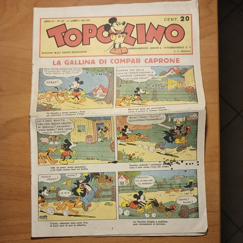 Topolino giornale 137 158 - topolino, nn.