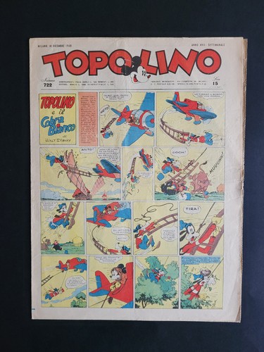 Topolino giornale 722 anno - giornale,