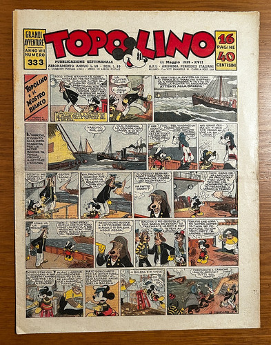 Topolino giornale 333 anno - 333,