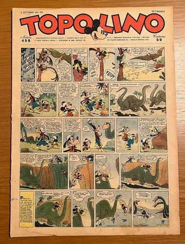 Topolino giornale mondadori - giornale,