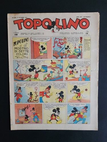 Topolino giornale 710 - topolino, n