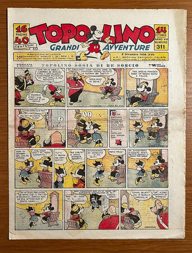 Topolino giornale 311 anno - n°,