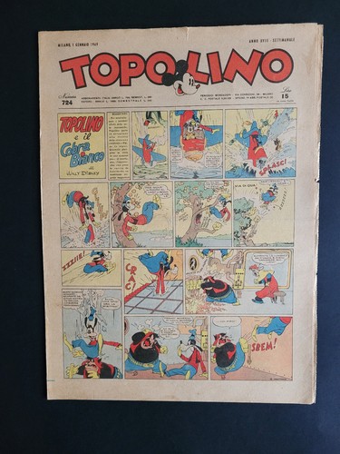 Topolino giornale 724 anno - -,