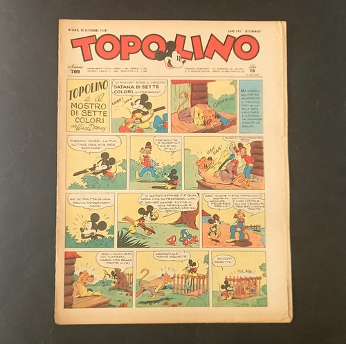 Topolino giornale 709 del - giornale,