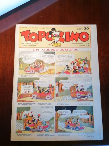 Topolino giornale nerbini - giornale, n