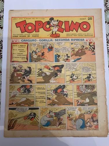 Topolino giornale 155 - topolino, n