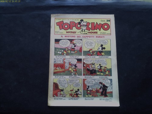 Topolino giornale originale - giornale, n