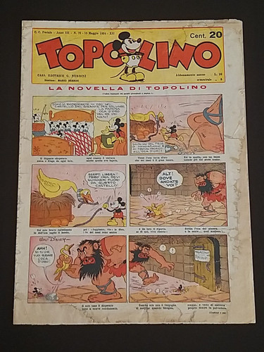 Topolino giornale 72 - **topolino,