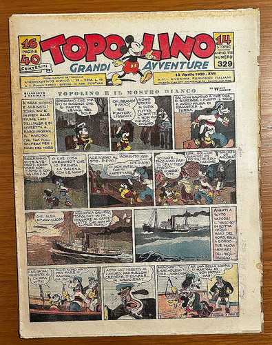 Topolino giornale 329 anno - topolino, n°