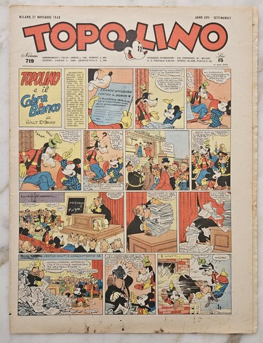 Topolino giornale 719 - giornale, n.