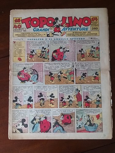 Topolino giornale 260 - **topolino, 260**