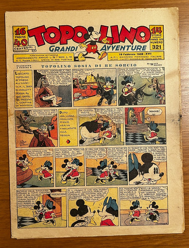 Topolino giornale 321 anno - 321,