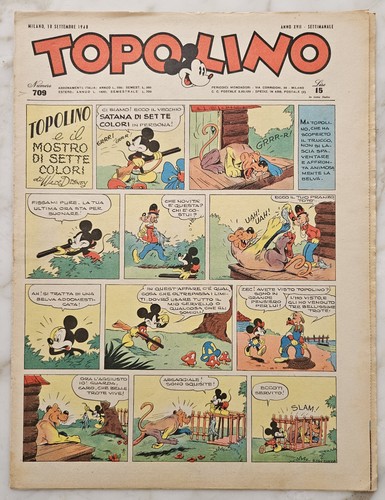 Topolino giornale 709 - topolino,