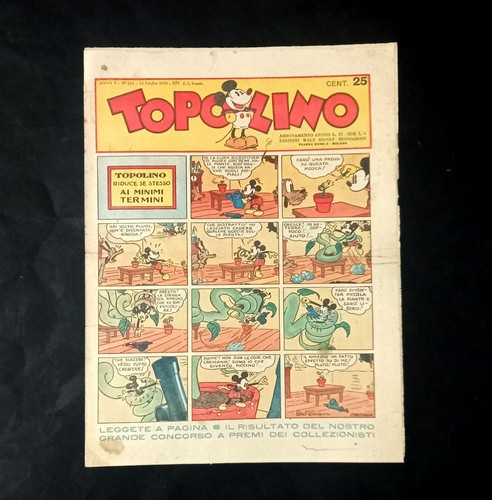 Topolino giornale 185 - topolino,