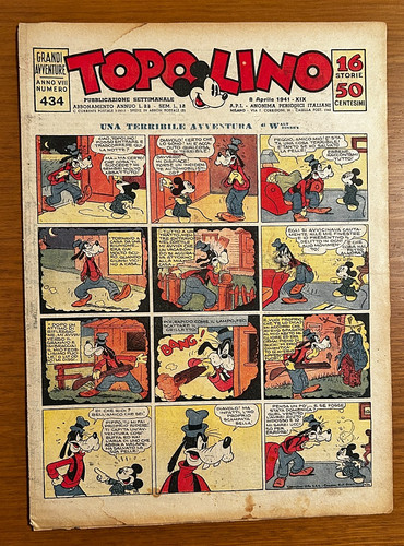 Topolino giornale 434 anno - topolino, n°