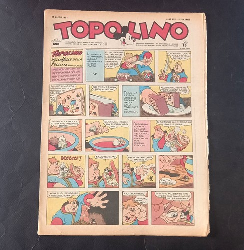 Topolino giornale 693 - giornale,
