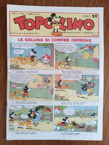 Walt disney topolino giornale - walt,