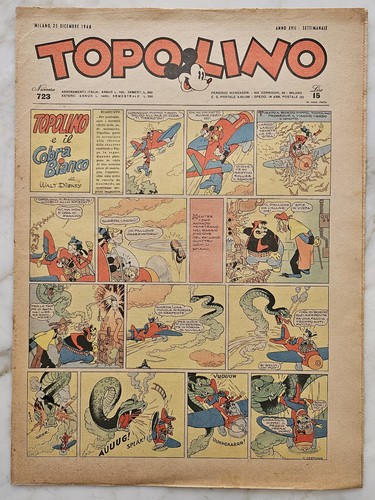 Topolino giornale 723 - topolino,
