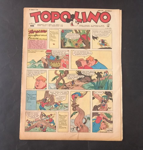 Topolino giornale 699 del - giornale,