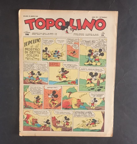 Topolino giornale 708 - giornale, del
