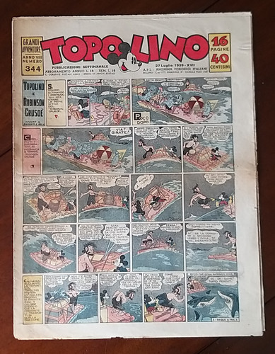 Topolino giornale 344 - n, 344**