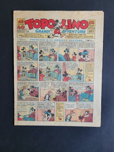 Topolino giornale 258 - topolino, n